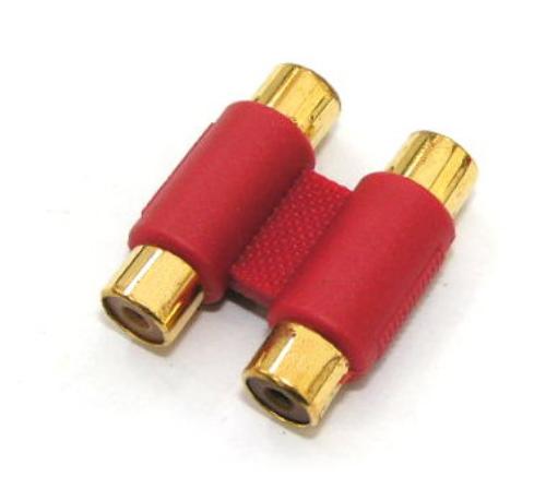 RCA Double Jack to RCA Double Jack Red Gold 